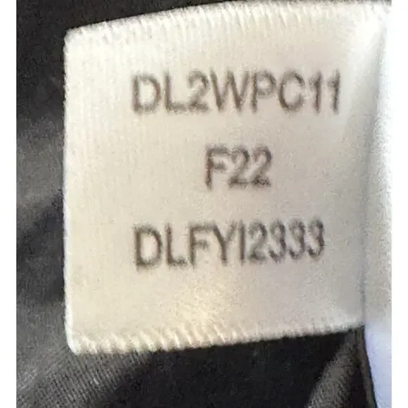 DKNY New York Women’s 2X Taupe Puffer Coat Faux Fur Hood Zip Front 2G 2TG - Picture 9 of 12